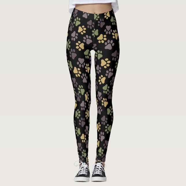Leggings Tono de tierra Imprimir (Anverso)