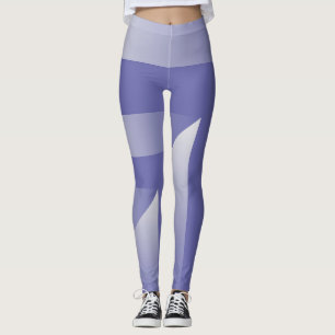 Leggings Tonos azul violeta
