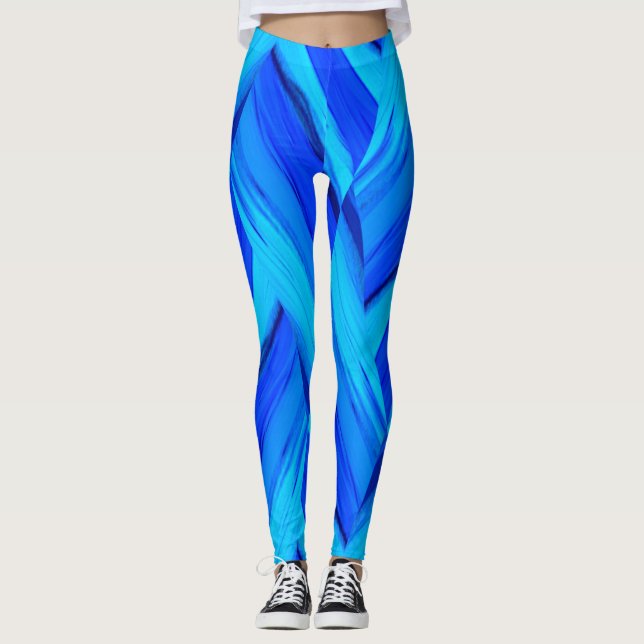 Leggings tonos azules (Anverso)
