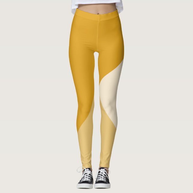 Leggings Tonos de la mostaza (Anverso)