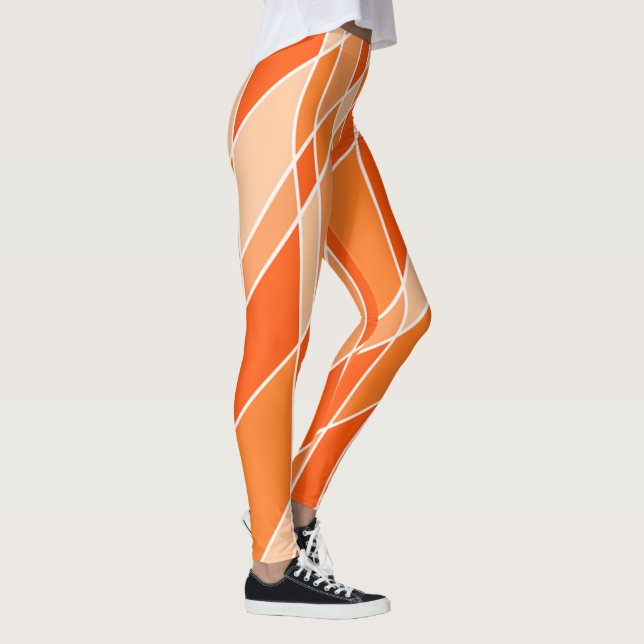 Leggings Tonos de Naranja (Derecha)