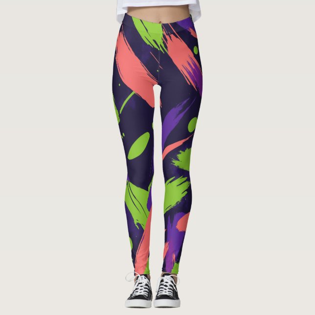 Leggings Tonos de neón (Anverso)