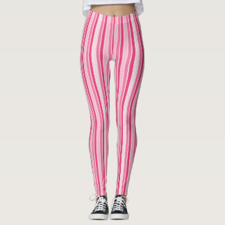 Leggings Tonos de rayas rosas