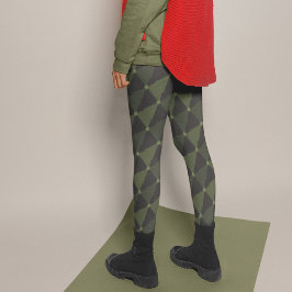 Leggings Tonos de verdes Navidades Pajama Pants