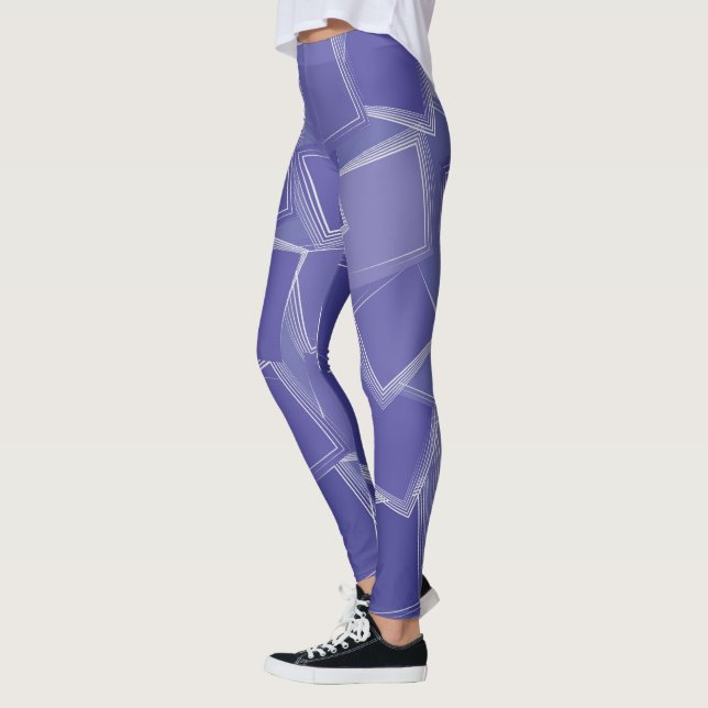 Leggings Tonos púrpura dispersos (Izquierda)