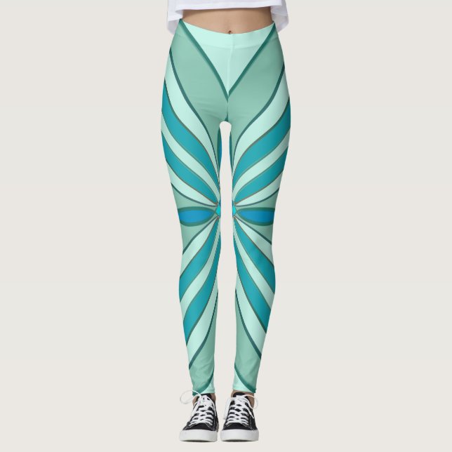 Leggings Tonos turquesa (Anverso)