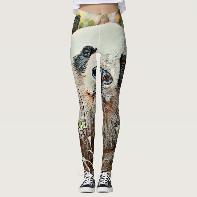 Leggings toony panda (Anverso)