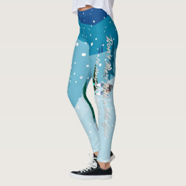 Leggings TOP No te metas con el Chica de esquí