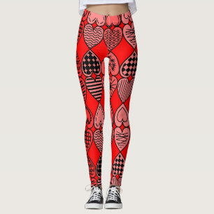 Leggings Topsy Turvy Hearts