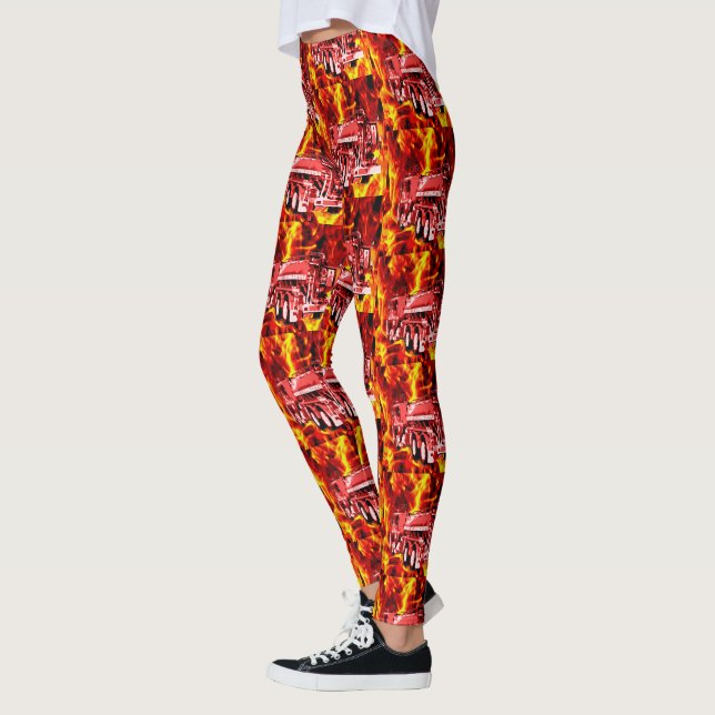 Leggings Tormenta contra incendios en el motor de incendios (Izquierda)