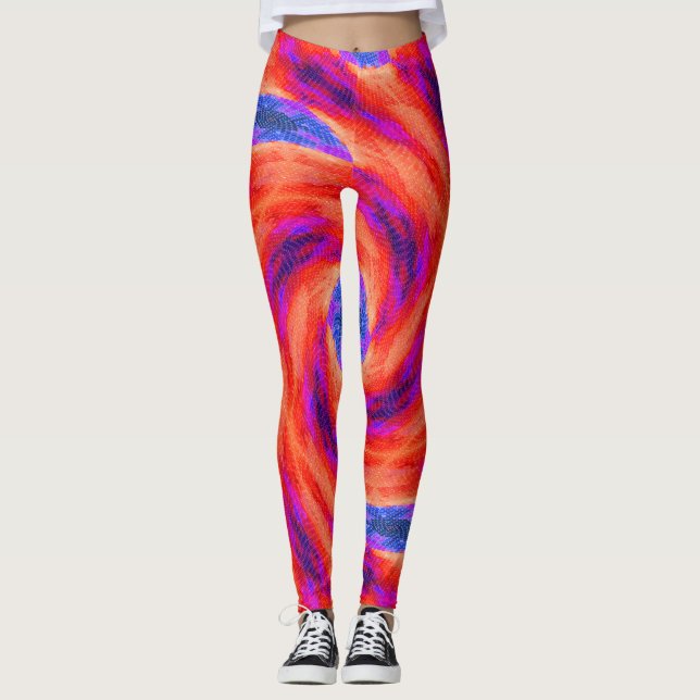 Leggings Tormenta de fuego... (Anverso)