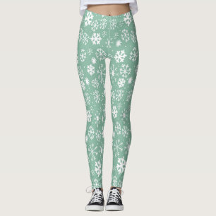 Leggings Tormenta de nieve a mano con Sherbert verde