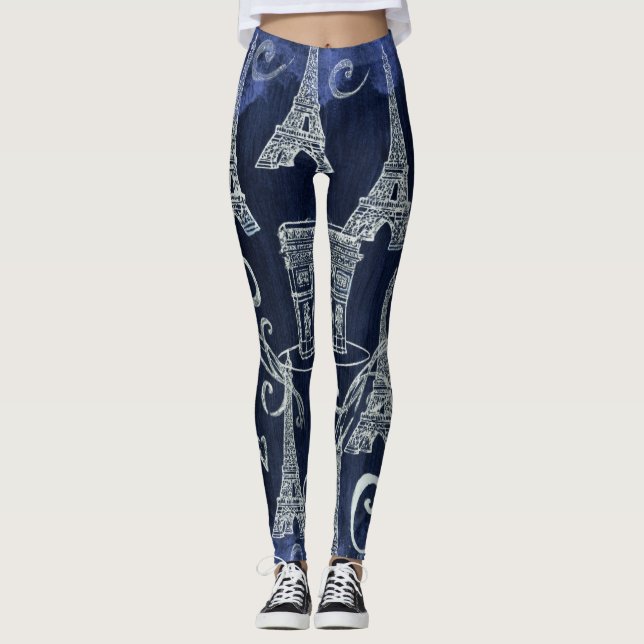 Leggings Torre Eiffel (Anverso)