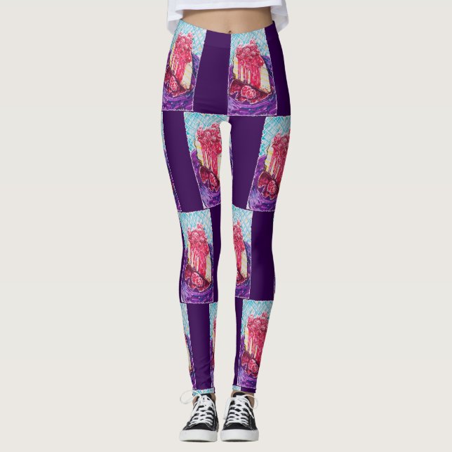 Leggings Torta de frambuesa (Anverso)