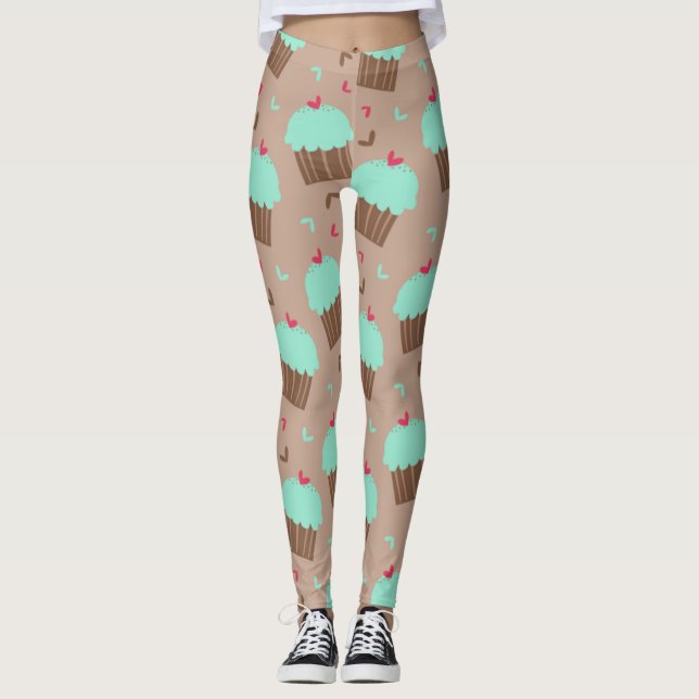 Leggings Torta de menta verde (Anverso)