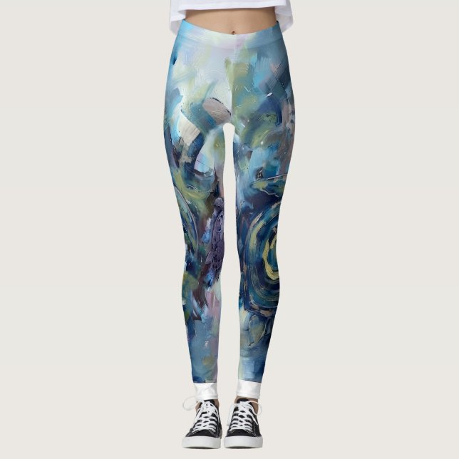 Leggings Tortuga Abstracta (Anverso)
