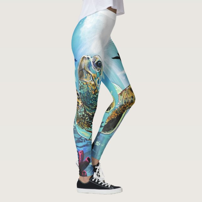Leggings Tortuga marina (Derecha)
