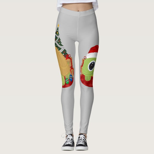 Leggings Tortuga navidad (Anverso)
