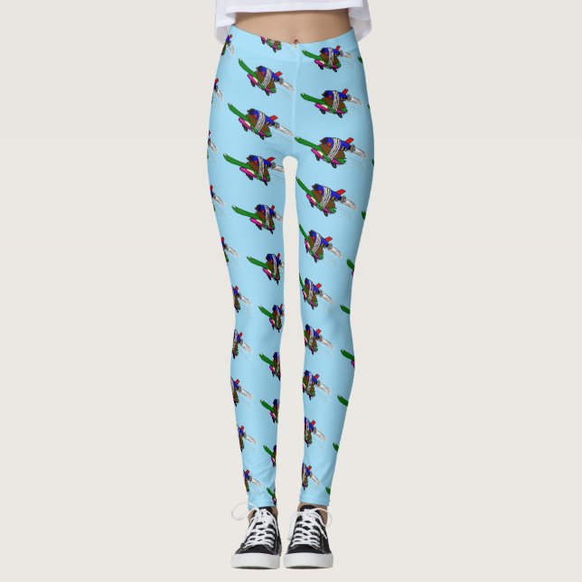Leggings Tortuga voladora (Anverso)