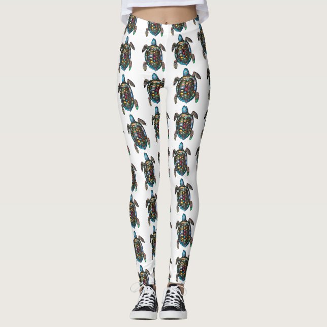Leggings Tortugas marinas Thunder_Cove (Anverso)