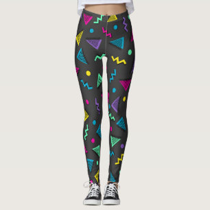Leggings Totalmente 80s Formas multicolor
