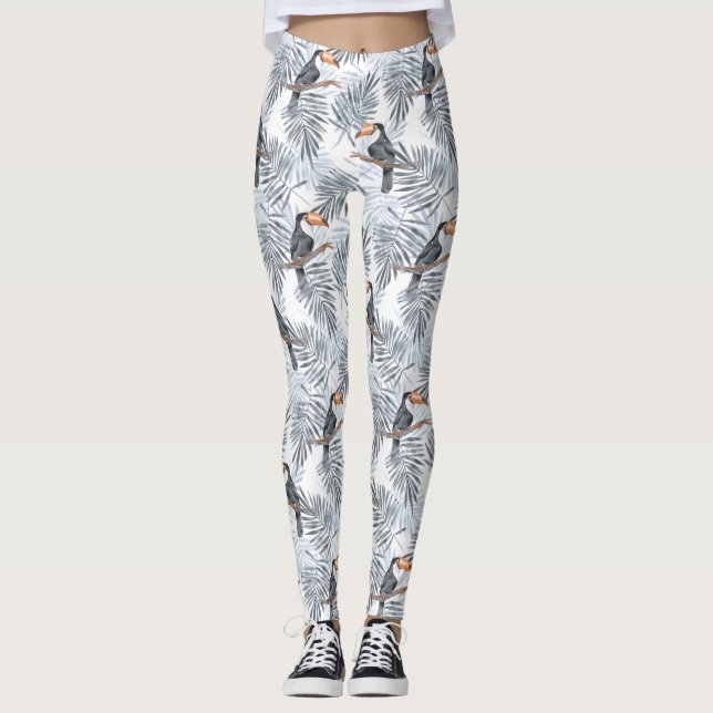 Leggings Toucan gris (Anverso)