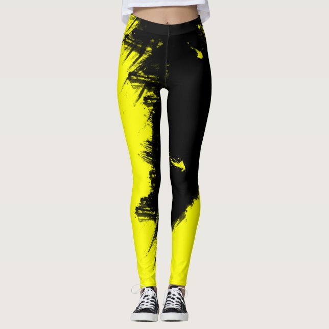 Leggings Trabajo en curso Amarillo (Anverso)