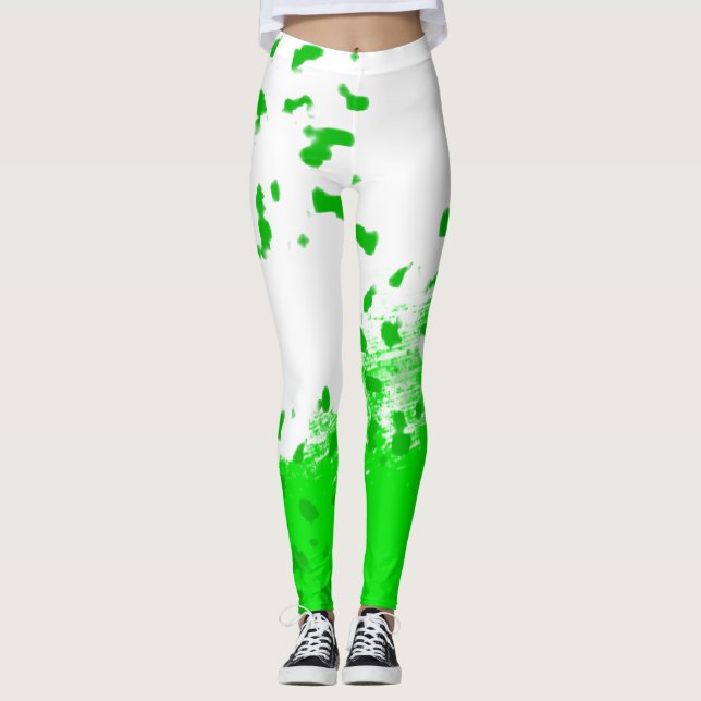 Leggings Trabajo en verde en curso (Anverso)