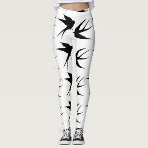 Leggings Tragar pájaros Silhouettes Thunder_Cove   