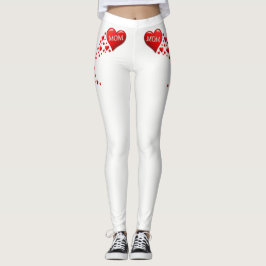 Leggings Trail of Hearts-