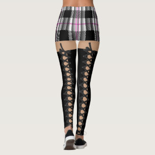 Leggings Traje de la colegiala (ate para arriba)