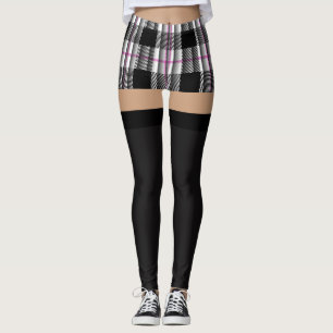 Leggings Traje de la colegiala (calcetines)