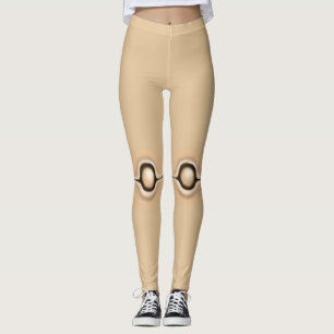 Leggings Traje de las piernas de la muñeca de Halloween