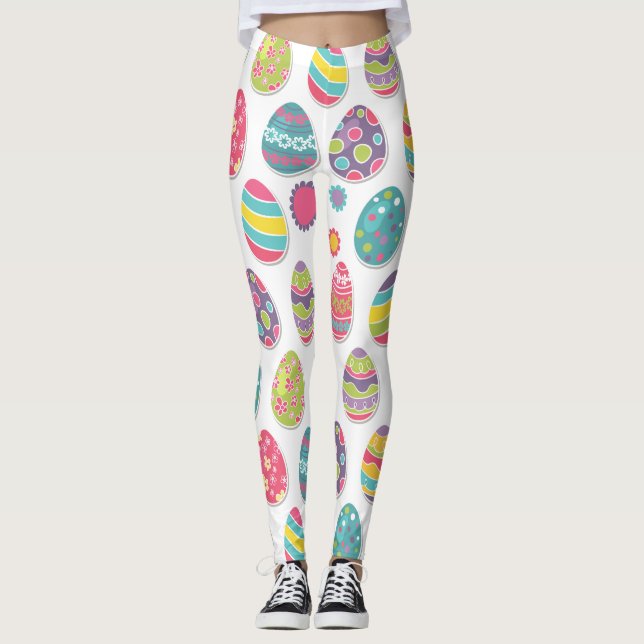 Leggings Traje temático de las polainas el | Pascua del (Anverso)