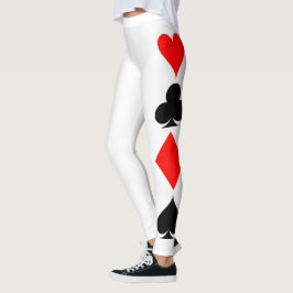 Leggings Trajes de cartas de juego