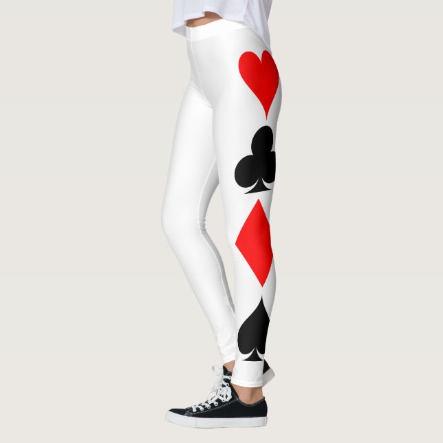 Leggings Trajes de cartas de juego (Izquierda)
