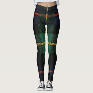 Leggings Trama de trazo de tracción-1