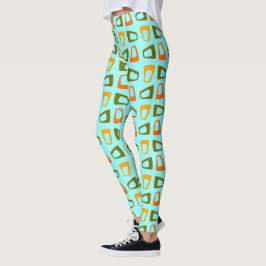 Leggings Trapezoides retro