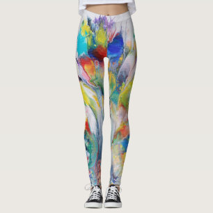 Leggings Traseros de pavo real