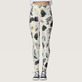 Leggings Trash Panda y sus amigos