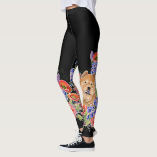 Leggings TRAYECTORIA LISA del JARDÍN - polainas del perro