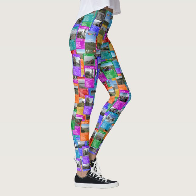 Leggings Treadmill Ejecutar juegos de cartas Trump (Derecha)