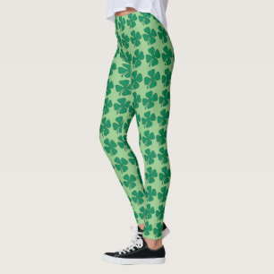 Leggings trébol de la Cuatro-hoja