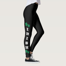 Leggings Tréboles verdes irlandeses