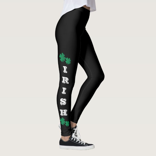 Leggings Tréboles verdes irlandeses (Derecha)