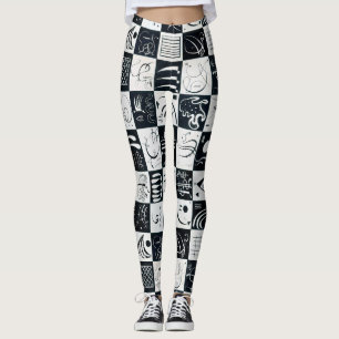 Leggings Treinta, Abstracción Biomórfica - Kandinsky