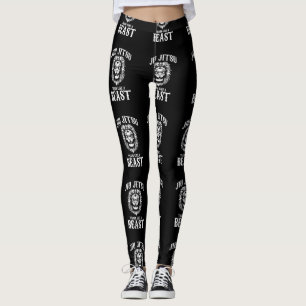Leggings Tren de Jiu Jitsu como bestia BJJ MMA