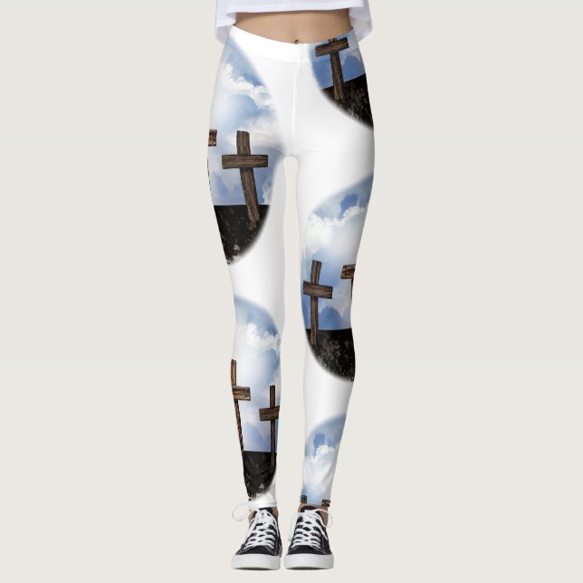 Leggings Tres cruces robustas (Anverso)