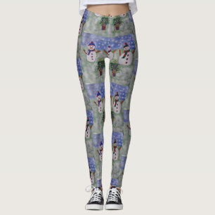 Leggings Tres Navidades Snowmen