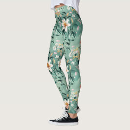 Leggings Triaca y lirios tigre